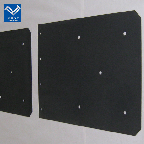 Introduction of titanium anode for electrolytic disinfection of marine aquaculture